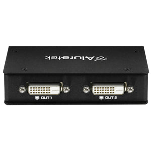 Aluratek ADS02F 2-Port DVI Video Splitter - ADS02F