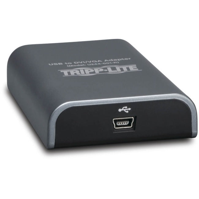Tripp Lite by Eaton USB 2.0 to DVI/VGA External Multi-Monitor Video Card, 128 MB SDRAM, 1920 x 1080 (1080p) @ 60 Hz - U244-001-R
