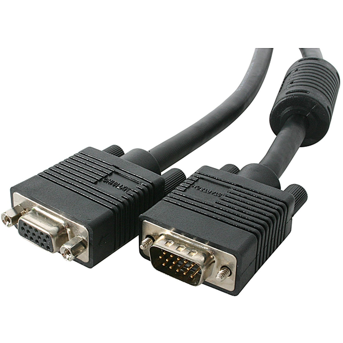 StarTech.com Coax High Resolution VGA Monitor Extension Cable - High-Resolution Coaxial SVGA - Display extender - HD-15 (M) - HD-15 (F) - 100 ft - MXT101HQ_100