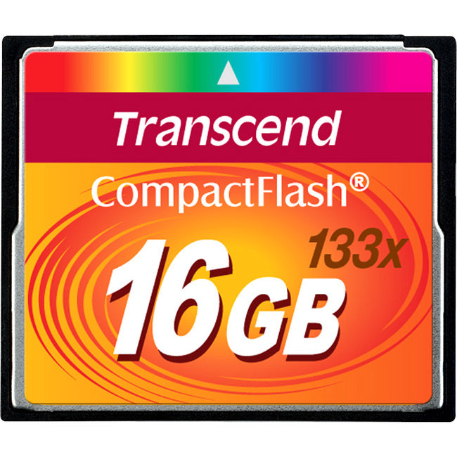 Transcend 16GB CompactFlash (CF) Card - 133x - TS16GCF133