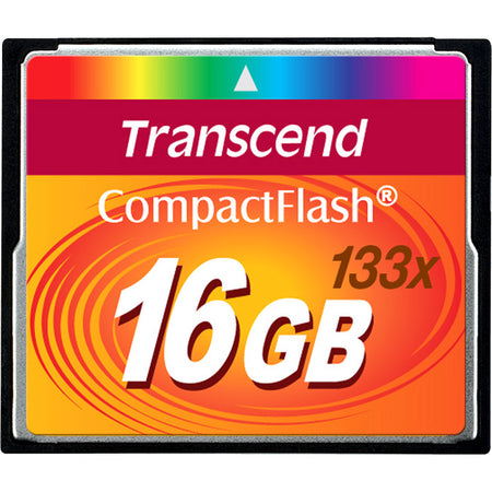 Transcend 16GB CompactFlash (CF) Card - 133x - TS16GCF133