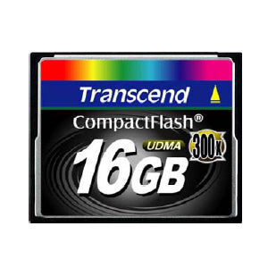 Transcend 16GB CompactFlash (CF) Card - 300x - TS16GCF300