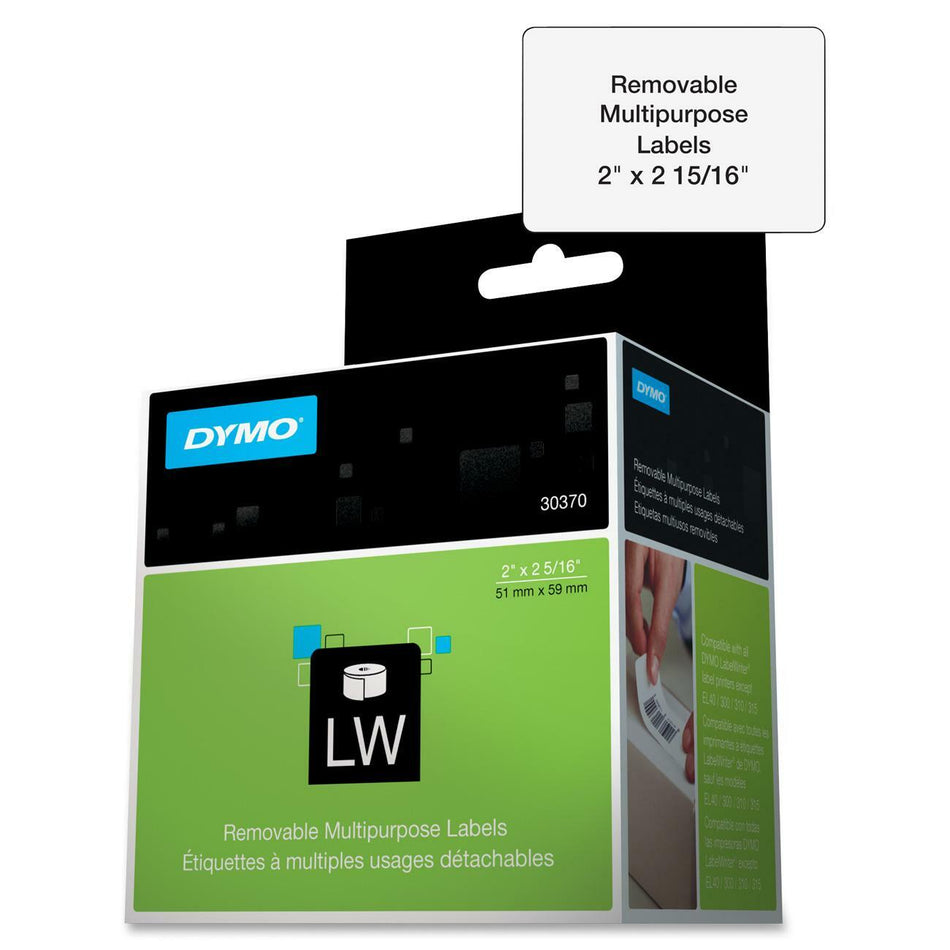 Dymo Removable Multipurpose LabelWriter Labels - 30370