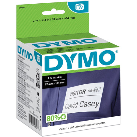 Dymo LabelWriter Adhesive Name Badges - 30857