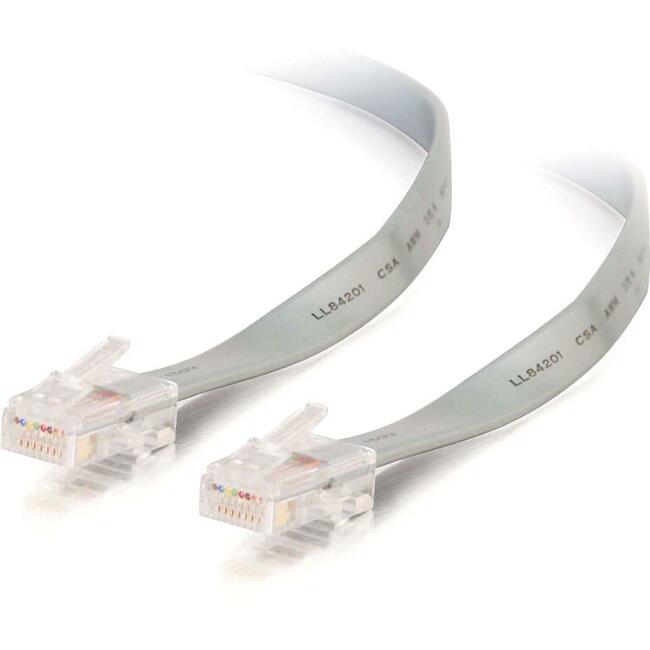 C2G 25ft RJ45 8P8C Crossed/Rollover Modular Cable - 02980