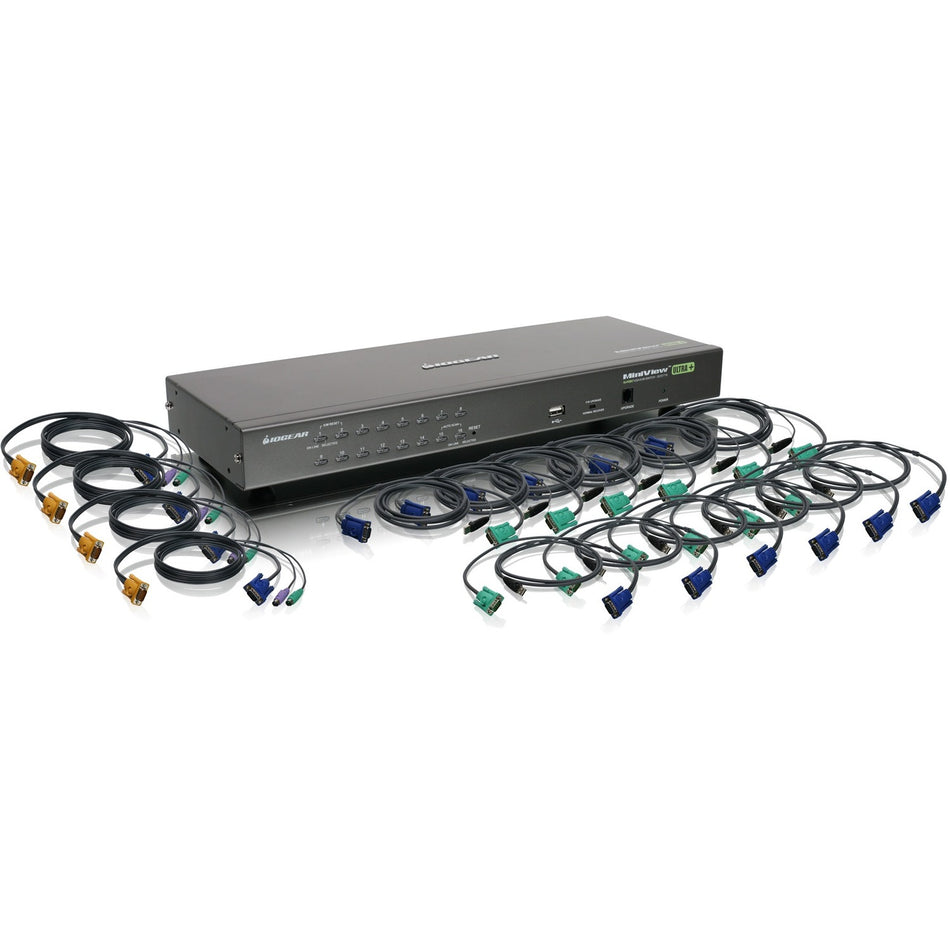 IOGEAR USB PS/2 Combo KVM Switch - GCS1716KIT