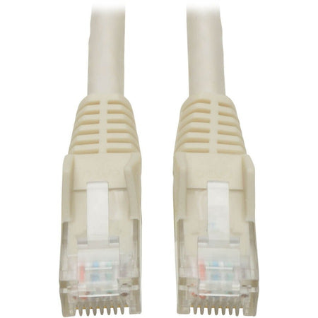Tripp Lite by Eaton Cat6 Gigabit Snagless Molded (UTP) Ethernet Cable (RJ45 M/M) PoE White 7 ft. (2.13 m) - N201-007-WH