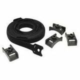 APC NetShelter Cable Management, Vertical Cable Manager, Toolless Hook and Loop Cable, Set of 10, 381 x 211 x 127 mm - AR8621