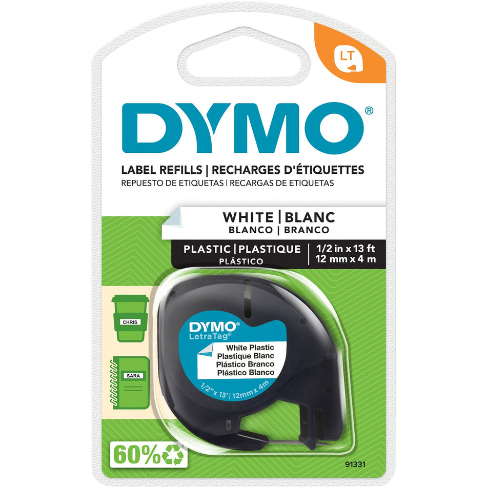 Dymo LetraTag Label Maker Tape Cartridge - 91331