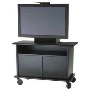 ClearOne Single Plasma Monitor Cart with Rack Rail - 911-171-002