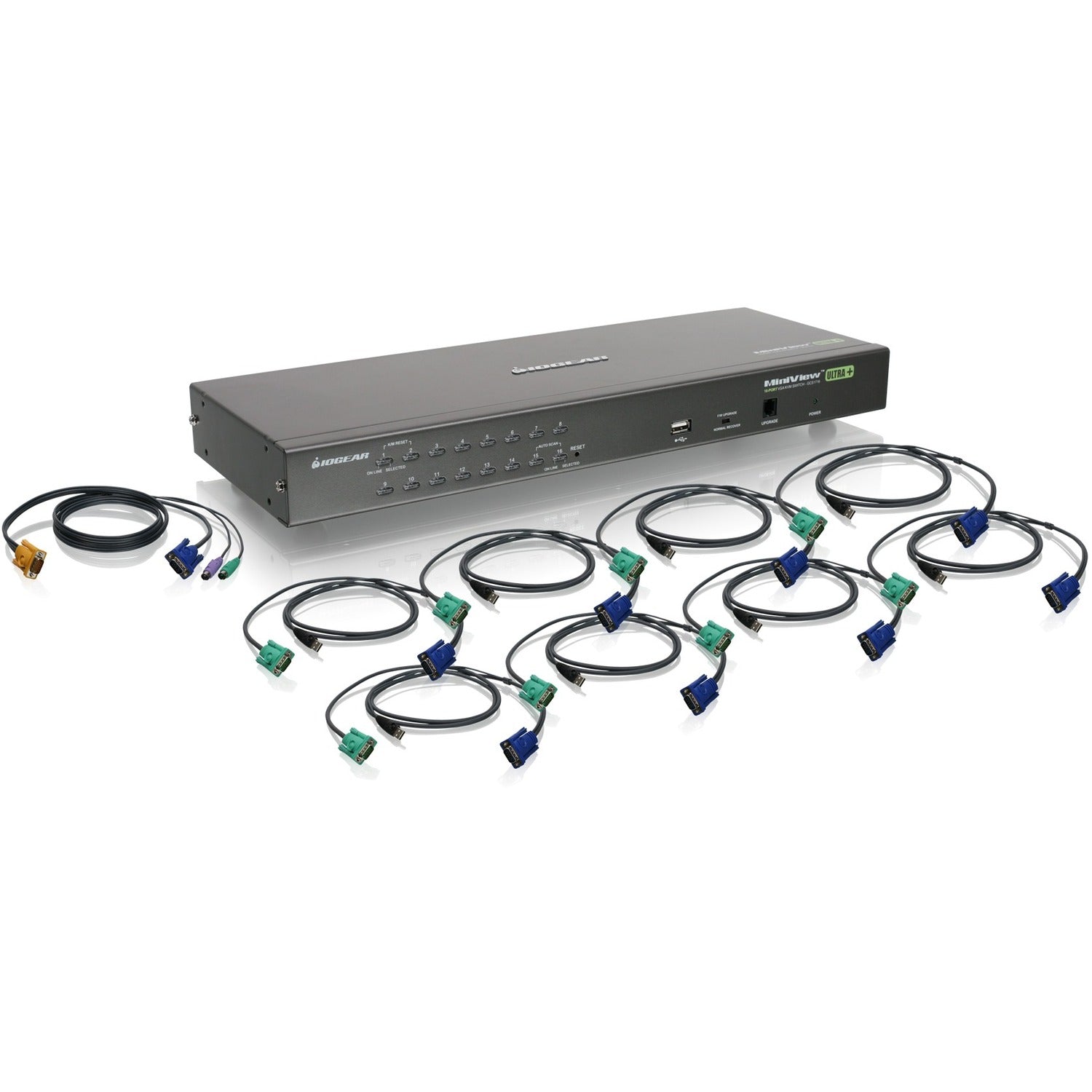 IOGEAR USB PS/2 Combo KVM Switch - GCS16KIT