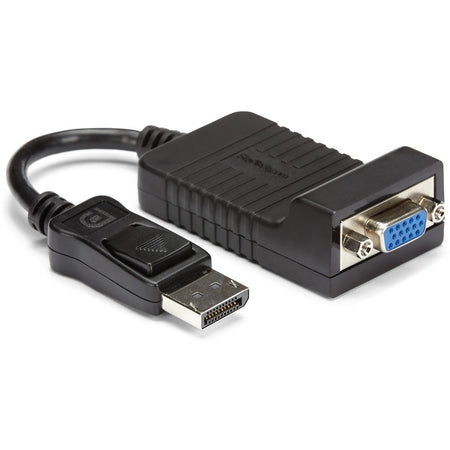 StarTech.com DisplayPort to VGA Adapter, Active DP to VGA Converter, 1080p Video DP to VGA Monitor Dongle, Latching DP Connector, Durable - DP2VGA