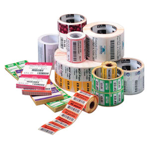 Zebra Label Paper 4 x 3in Thermal Transfer Zebra Z-Perform 2000T 1 in core - 10005852