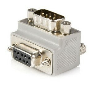 StarTech.com Serial adapter cable - Type 2 - right angle DB9 (m) -DB9 (f) - Serial ATA - GC99MFRA1