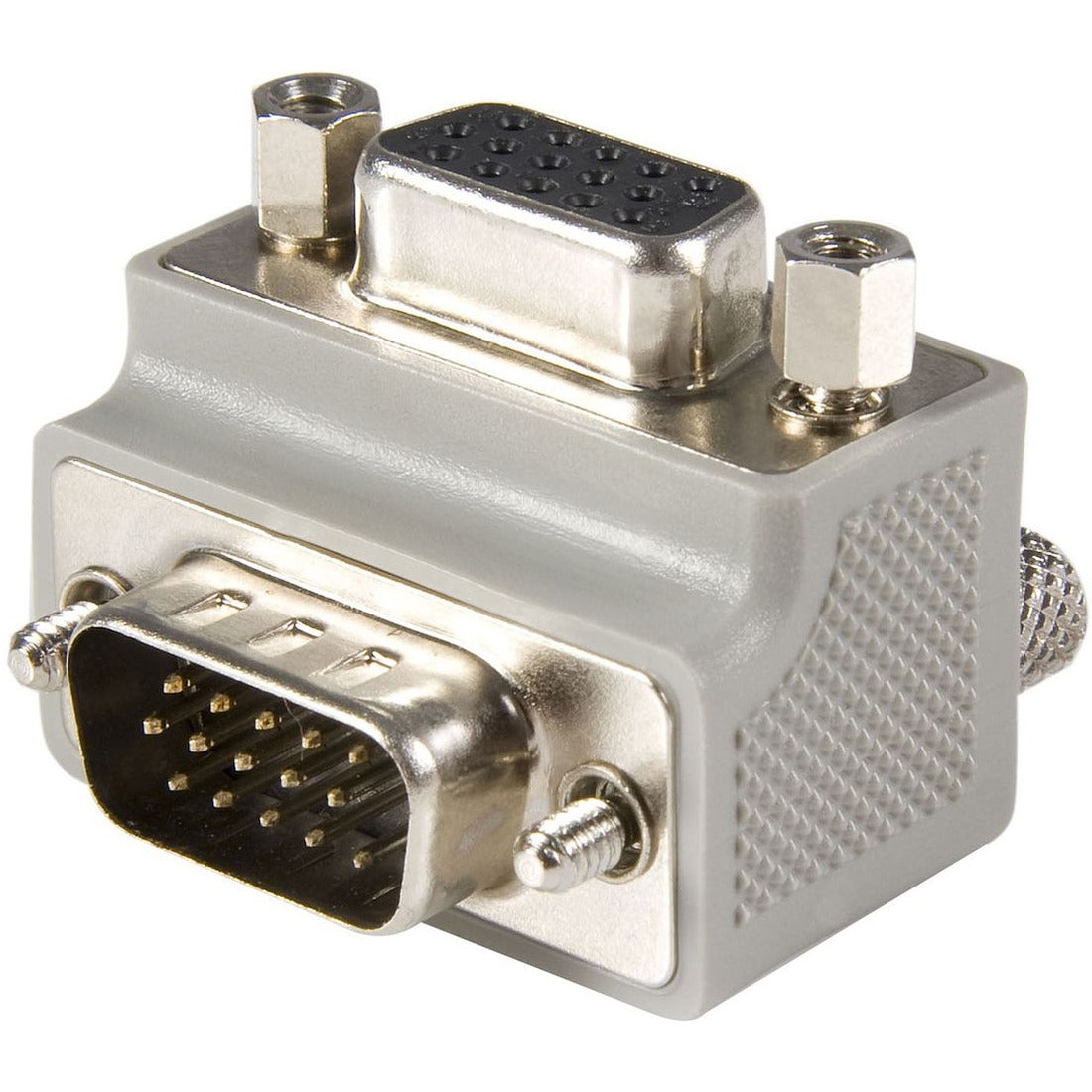 StarTech.com VGA adapter cable - Type 1 - right angle VGA (m) - VGA (f) - GC1515MFRA1