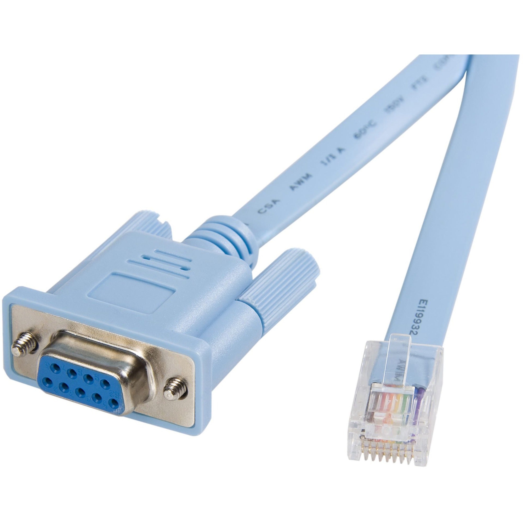 StarTech.com Cisco console router cable - RJ45 (m) - DB9 (f) - 6 ft - DB9CONCABL6