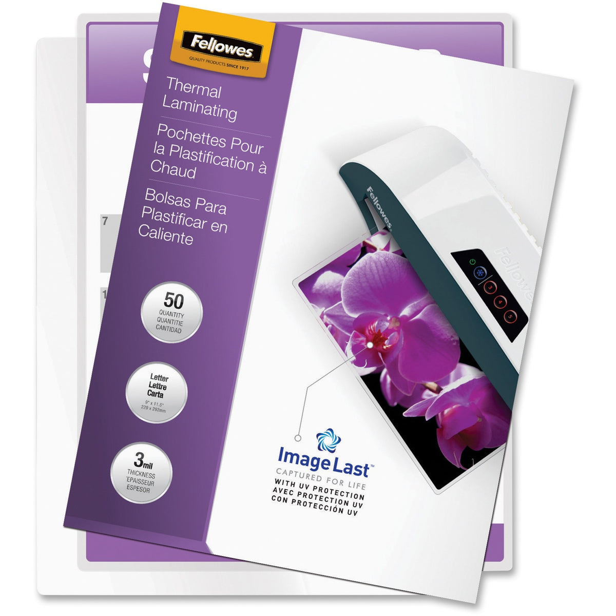 Fellowes ImageLast Thermal Laminating Pouches - 52225