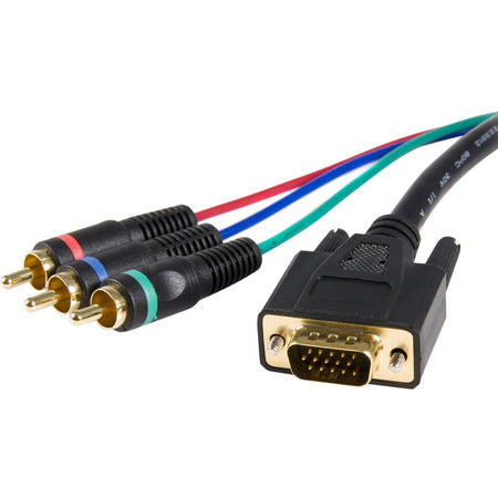 StarTech.com Cable adapter - RCA breakout - HD15 (m) - component (f) - 3 ft - HD15CPNTMM3