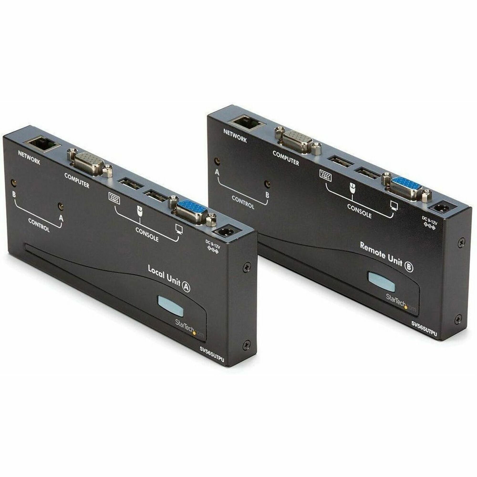 StarTech.com USB VGA KVM Console Extender over CAT5 UTP (500 ft) - SV565UTPU