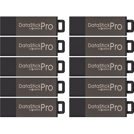 Centon 2GB DataStick Pro USB 2.0 Flash Drive - 10 Pack - DSP2GB10PK