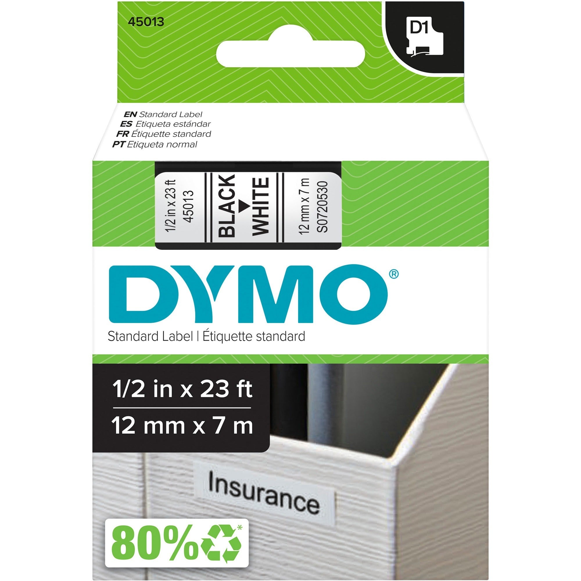Dymo D1 Electronic Tape Cartridge - 45013