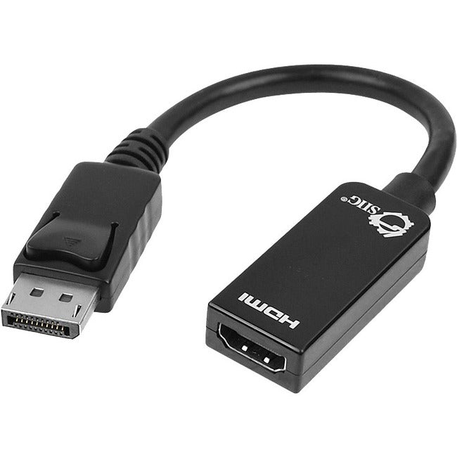 SIIG DisplayPort to HDMI Adapter - CB-DP0062-S1