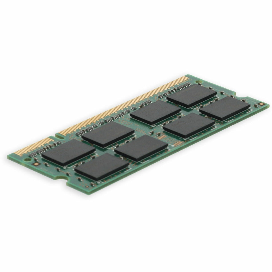 AddOn AA800D2S6/2G x1 HP KT293AA Compatible 2GB DDR2-800MHz Unbuffered Dual Rank 1.8V 200-pin CL6 SODIMM - KT293AA-AA