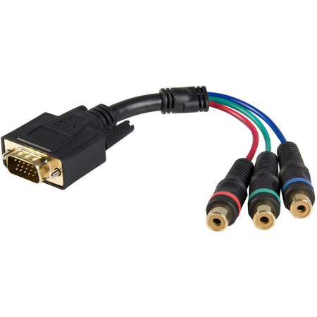 StarTech.com Cable adapter - RCA breakout - HD15 (m) - component (f) - 6in - HD15CPNTMF