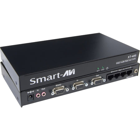 SmartAVI UXGA/Audio/IR/RS-232 Point-to-Multi- Point CAT5 Extender, 4-Port Transmitter - XT-TX400S