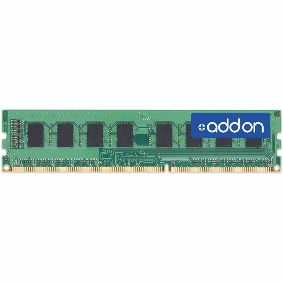 AddOn AA1333D3N9/2G x2 JEDEC Standard 4GB (2x2GB) DDR3-1333MHz Unbuffered Dual Rank 1.5V 240-pin CL9 UDIMM - AA1333D3N9K2/4G