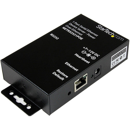 StarTech.com Serial Ethernet device server - 1 port - power over Ethernet - PoE - NETRS2321POE