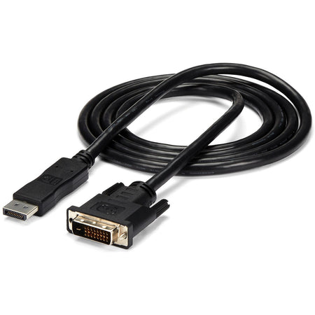 StarTech.com 6ft (1.8m) DisplayPort to DVI Cable, DisplayPort to DVI Adapter Cable, DP to DVI-D Converter, Replaced by DP2DVI2MM6 - DP2DVIMM6