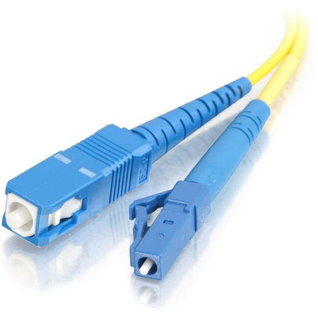 C2G 9m LC-SC 9/125 OS1 Simplex Singlemode PVC Fiber Optic Cable - Yellow - 34712