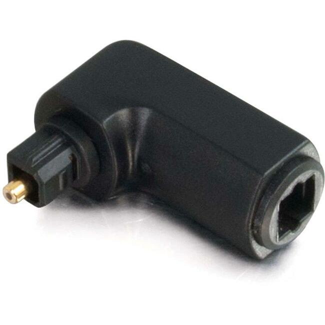 C2G Velocity Right Angle TOSLINK Port Saver Adapter - 40016