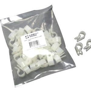 C2G .5in Nylon Cable Clamp - 50pk - 43050