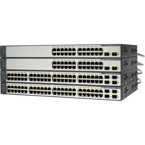 Cisco Catalyst 3750V2-24TS Layer 3 Switch - WS-C3750V2-24TS-S