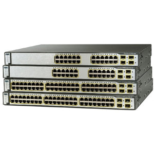 Cisco Catalyst 3750V2-24PS Stackable Ethernet Switch - WS-C3750V2-24PS-S