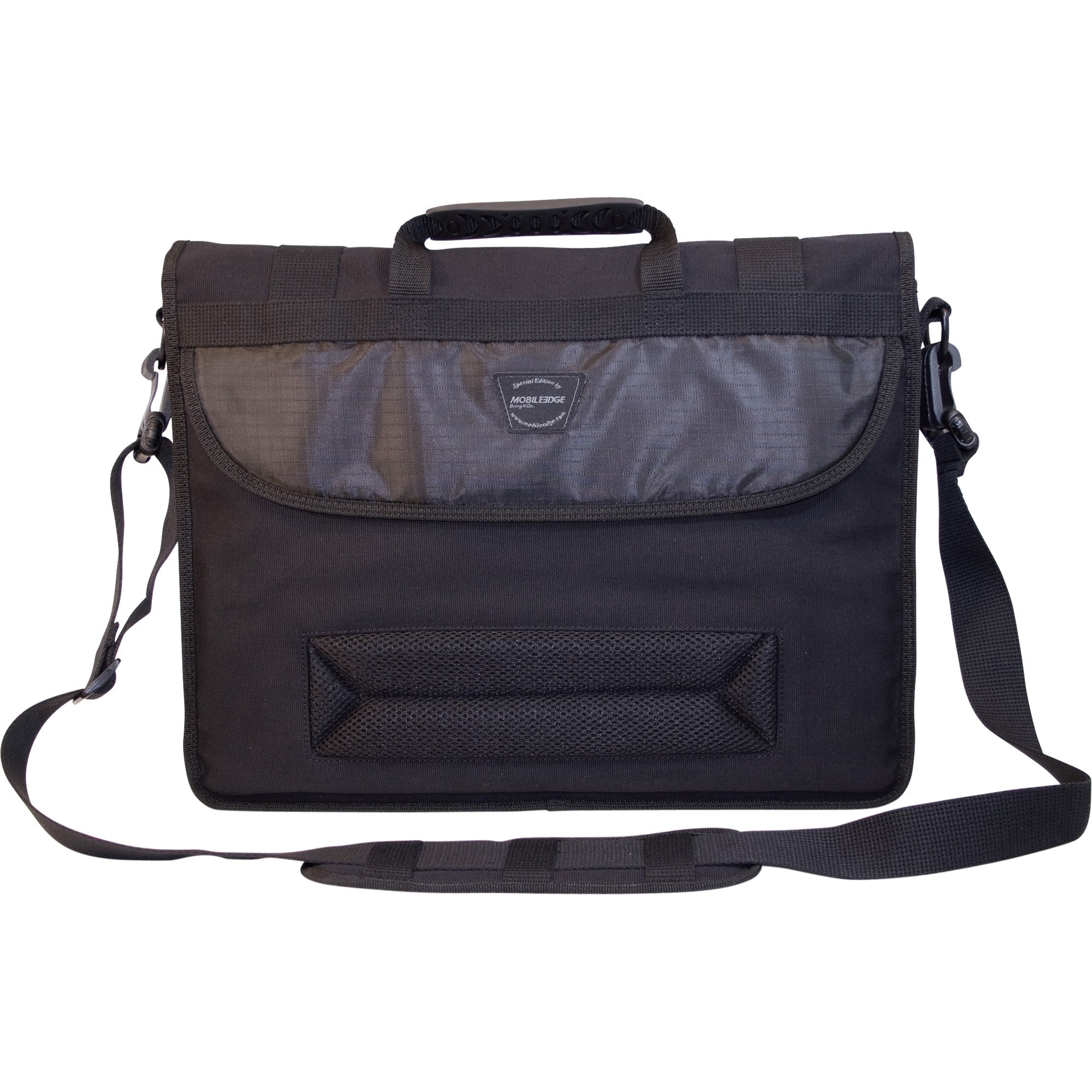 Mobile Edge 17.3" Eco-Friendly Canvas Messenger Bag - MECME1
