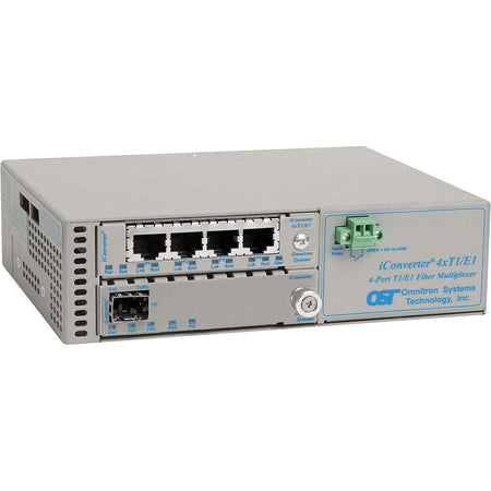 Omnitron Systems iConverter 4-Port T1/E1 Multiplexer - 8839-0-B