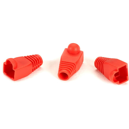 Black Box Snagless Cable Boot - Red, 50-Pack - FMT720