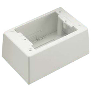 Panduit Pan-Way 1 Gang Deep Surace Mounting Box - JBP1DIW