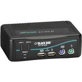 Black Box DT Pro II Desktop KVM Switch - VGA, USB or PS/2, Audio, 2-Port - KV7020A-K