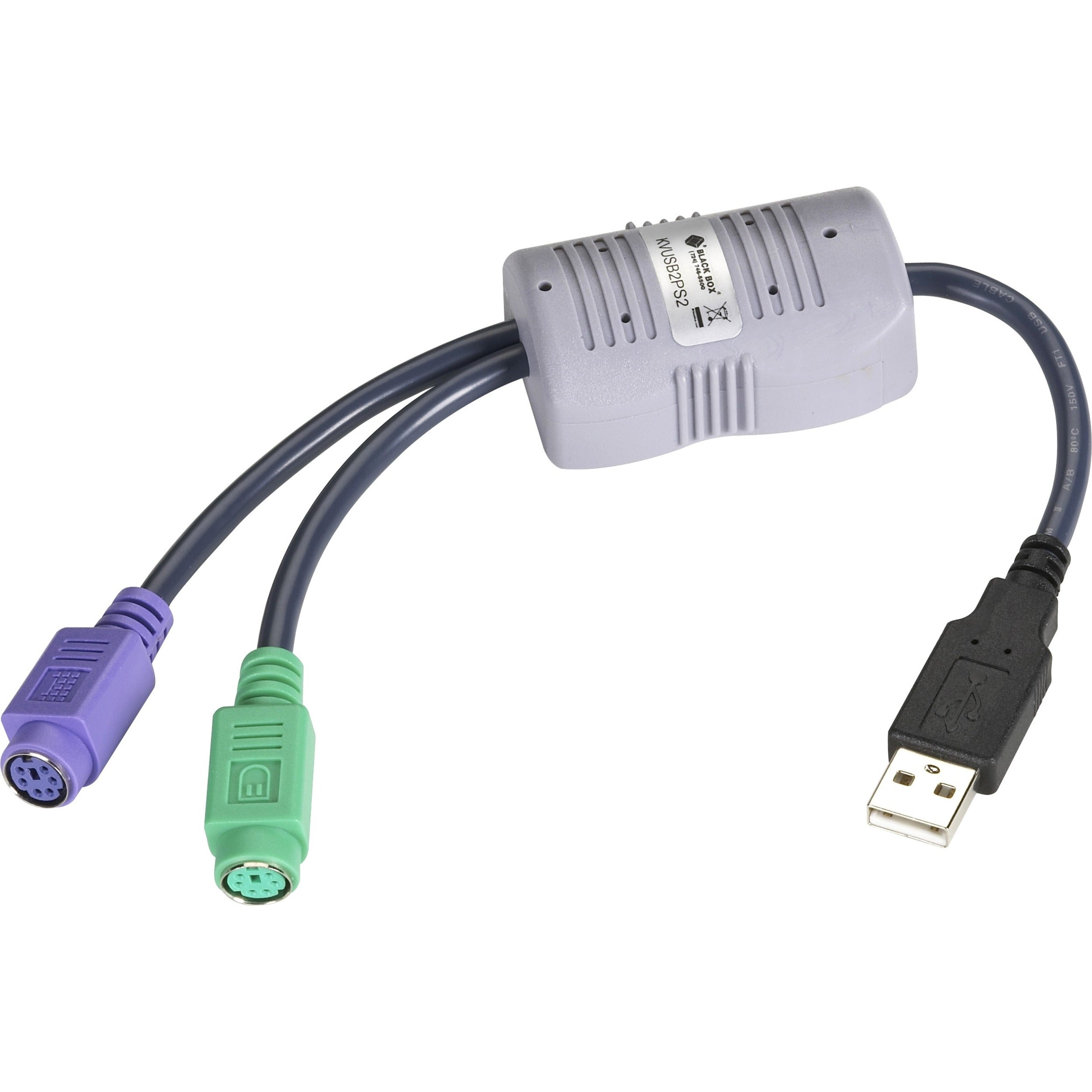 Black Box USB to PS/2 Converter - KVUSB2PS2