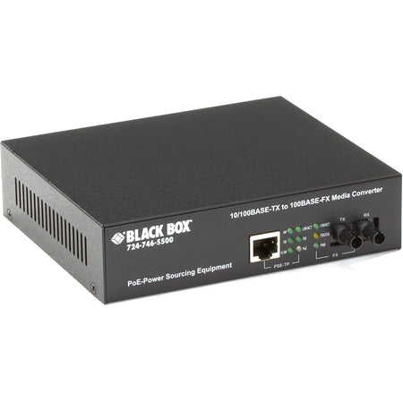 Black Box PoE PSE Media Converter - LPM601A