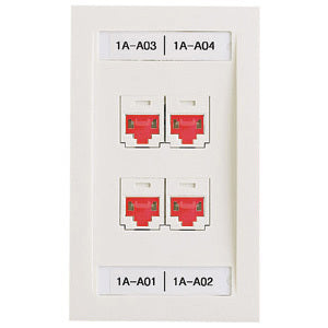 Panduit Network Faceplate - PSL-DCJB-C