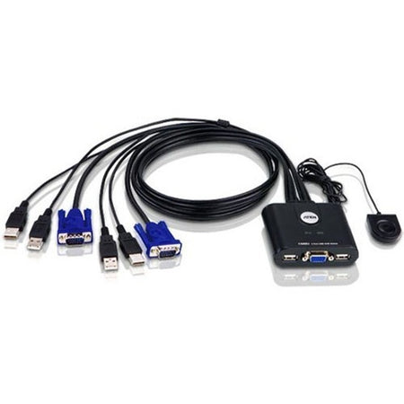 Aten CS22U 2-Port USB KVM Switch - CS22U