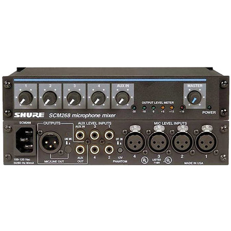 Shure SCM268 Microphone Mixer - SCM268