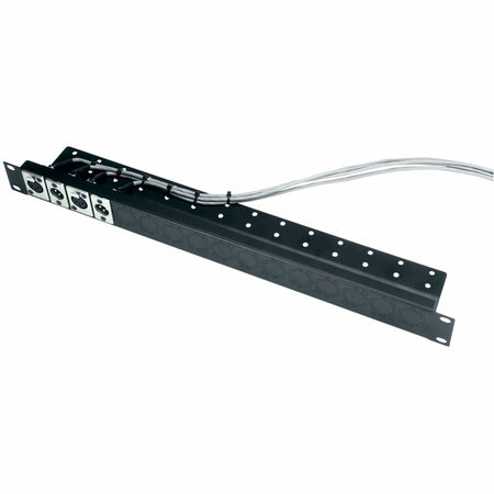 Middle Atlantic 1RU Universal Connector Panel with Cable Shelf - UNI-1-C