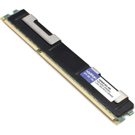 AddOn AM1066D3QRLPR/4G x1 HP 500660-B21 Compatible Factory Original 4GB DDR3-1066MHz Registered ECC Quad Rank 1.35V 240-pin CL7 RDIMM - 500660-B21-AM