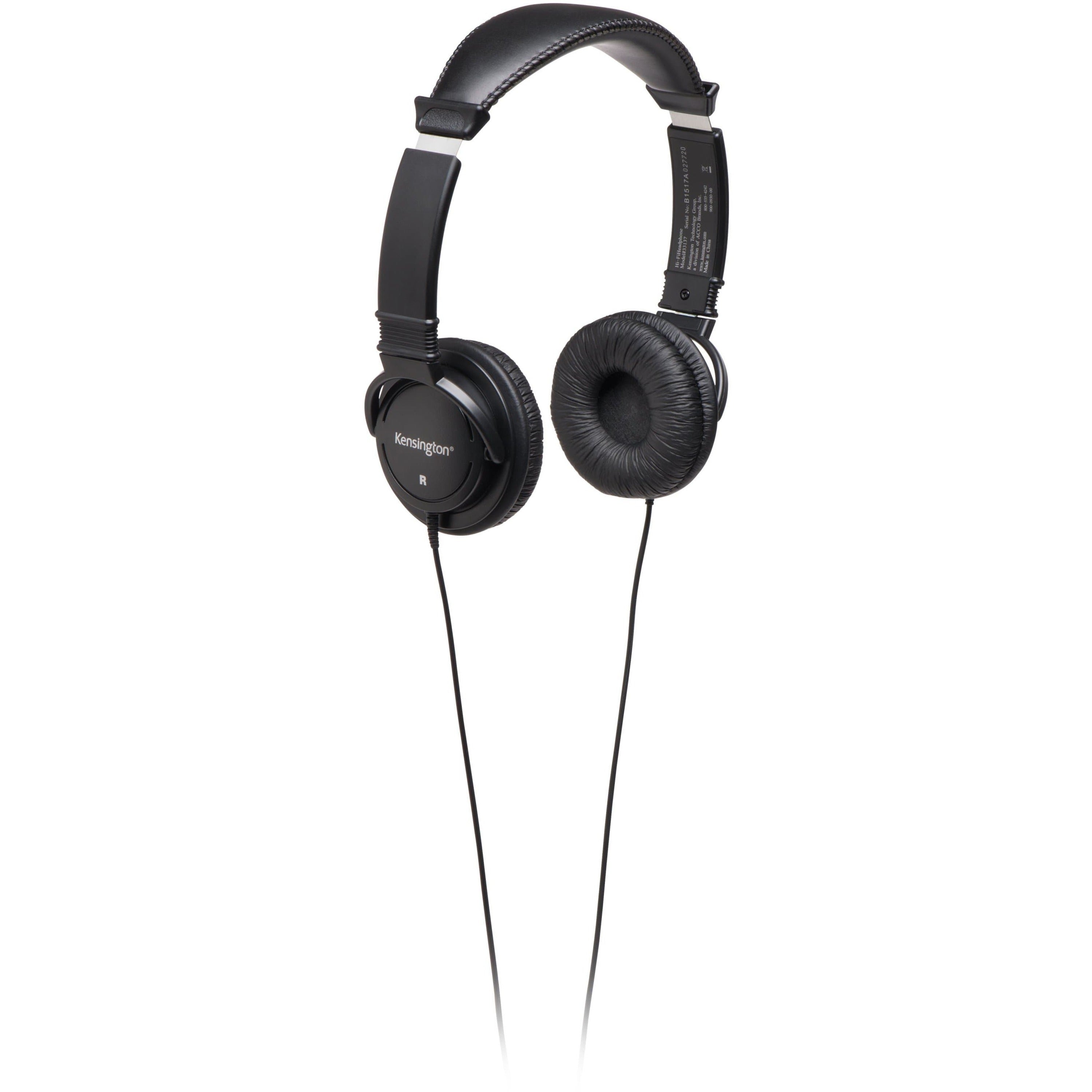 Kensington Classic 3.5mm Headphone with 9ft cord - K33137